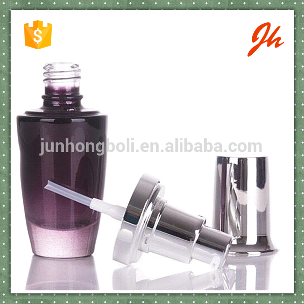 Packaging empty black serum bottle20g 30g 50g 30ml 50ml 100ml 120ml glass lotion bottle/jar/container wholesale
