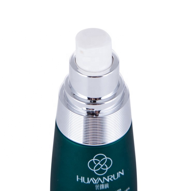 Packaging empty luxury blue serum bottle 50g 30ml 45ml 100ml 120ml cosmetic glass lotion bottle and jar wholesale