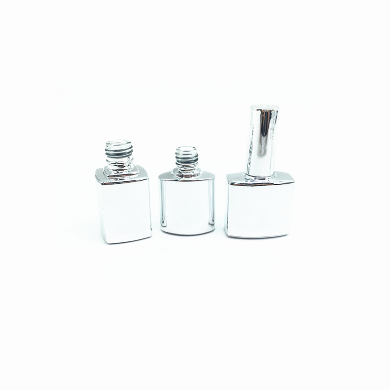 Packing design your own private 3ml 7ml 9ml 10ml 11ml 13ml 14ml large glass bottle nail polish bottle with aluminium cap