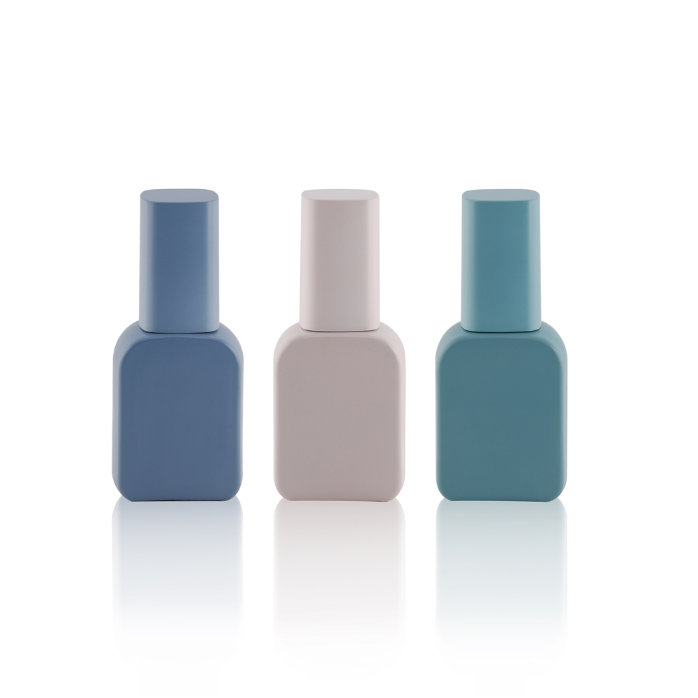 Packing design your own private 3ml 7ml 9ml 10ml 11ml 13ml 14ml large glass bottle nail polish bottle with aluminium cap