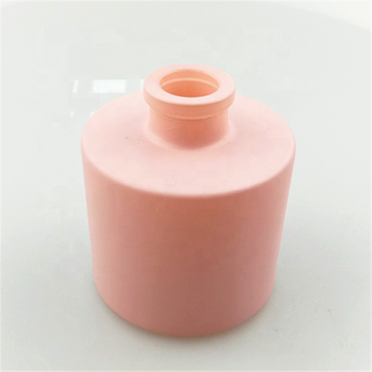 Painted reed diffuser glass bottle cork empty glass diffuser bottle 100ml