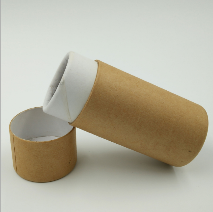 Paper Tube Box And Dark Bottles Essential Oil 30ml Bottle