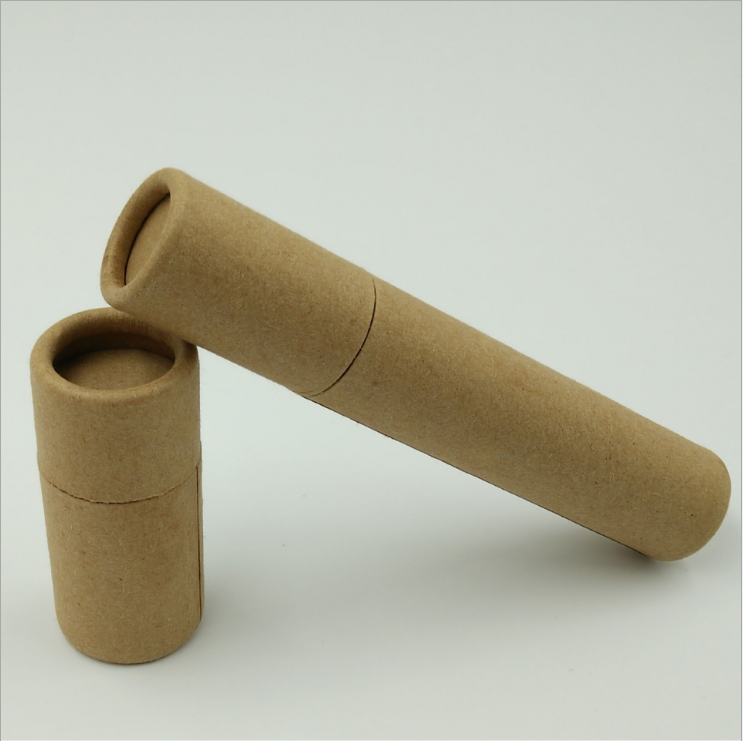 Paper Tube Box And Dark Bottles Essential Oil 30ml Bottle