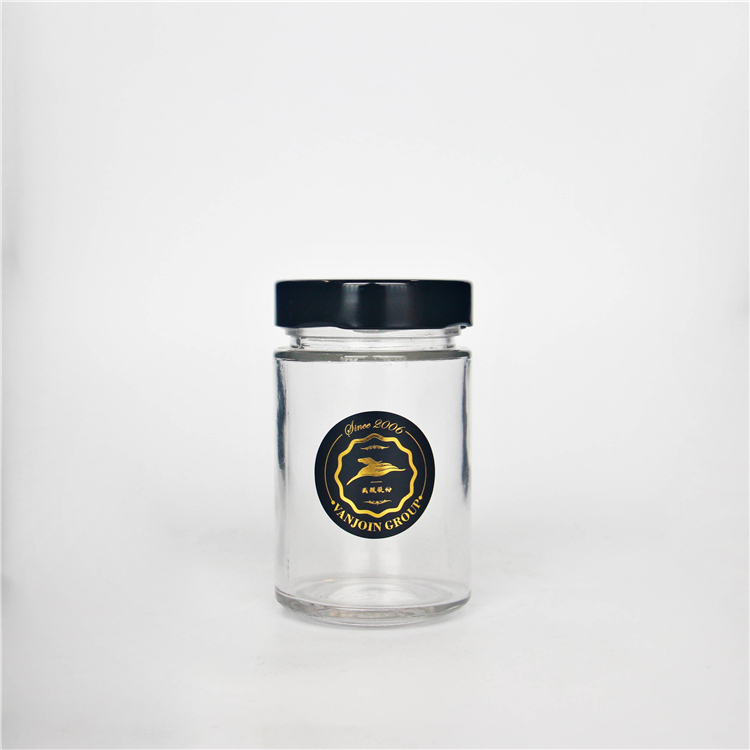 Paragon design cheap kitchen food serving golden storage jar / hotels home goods candy cookie canister sets