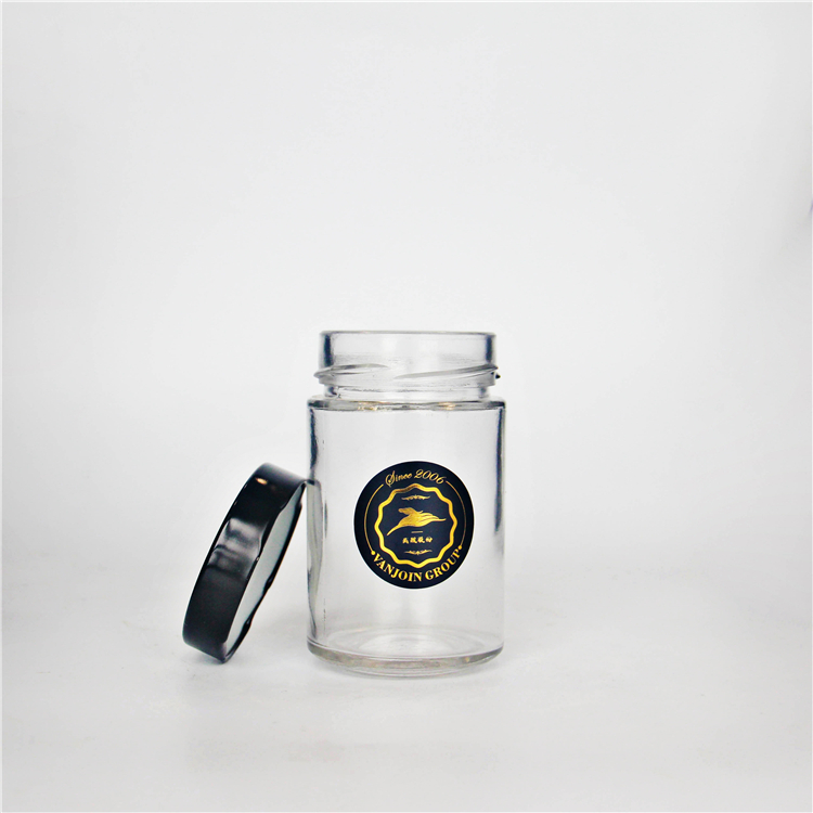 Paragon design cheap kitchen food serving golden storage jar / hotels home goods candy cookie canister sets