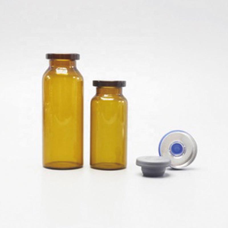 Penicillin Powder Bottles Glass Essence Reagent Ampoule Bottle with Easy to Pull Childproof Cap New Style 3ml 5ml 10ml Round Cap