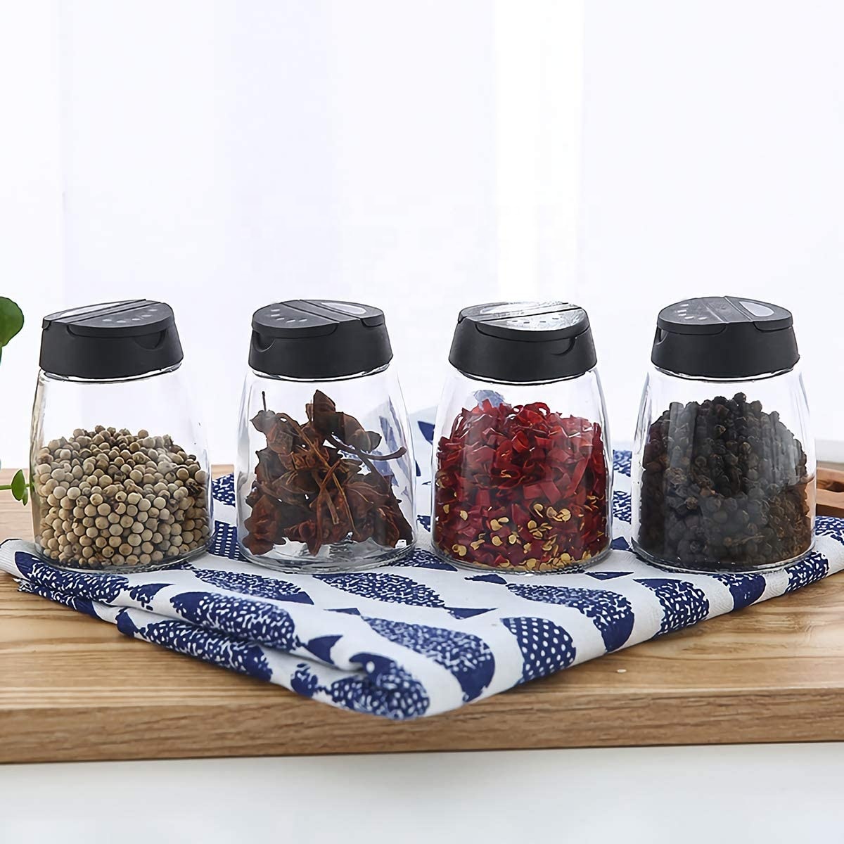 Pepper Seasoning Sprays Tools Kitchen Spice Storage Container Set