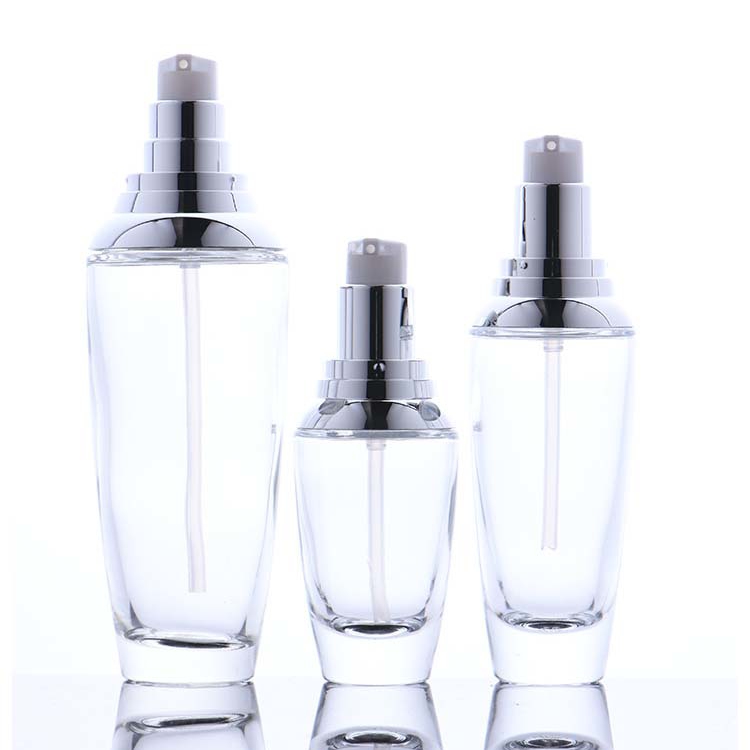 Perfect empty cosmetic packaging body cream glass jar