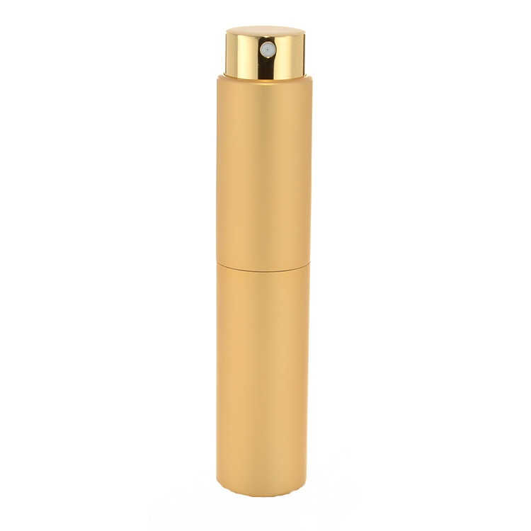 Perfume Atomizer 10Ml Twist Aluminium Perfumes Spray Pump Bottle