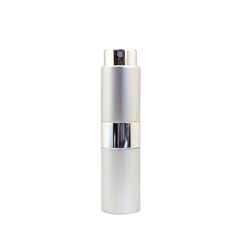 Perfume Atomizer Perfume Bottles PUMP Sprayer Reusable Aluminum Low MOQ Mini Travel Screen Printing Personal Care Empty 15 Ml