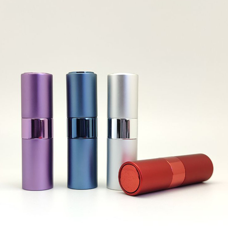 Perfume Atomizer Perfume Bottles PUMP Sprayer Reusable Aluminum Low MOQ Mini Travel Screen Printing Personal Care Empty 15 Ml