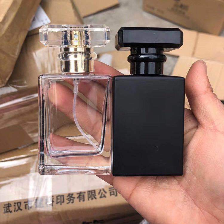 Perfume Glass Bottle 30ml Rehydration Travel Press Small Spray Bottles Portable Empty Perfume Bottles