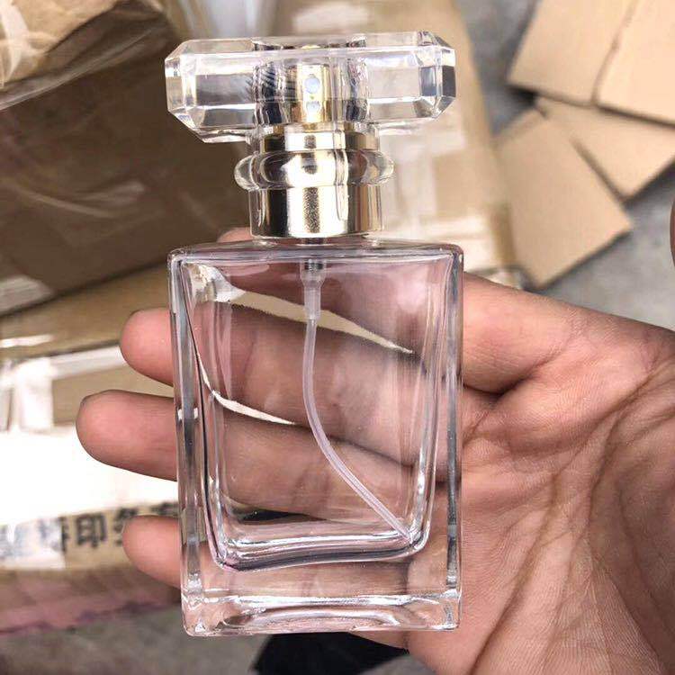 Perfume Glass Bottle 30ml Rehydration Travel Press Small Spray Bottles Portable Empty Perfume Bottles