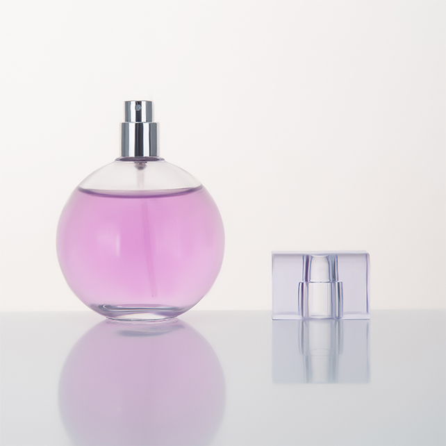 Perfume Glass Bottle Magnetic, Cap Wholesale Empty Bottles 100ml Luxury Pump Spray Glass Perfume Sample Bottle/