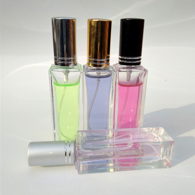Perfume Glass Bottle With Cap 5ml 10ml 30ml 50ml 100ml fragrance spray glass bottle crystal white material