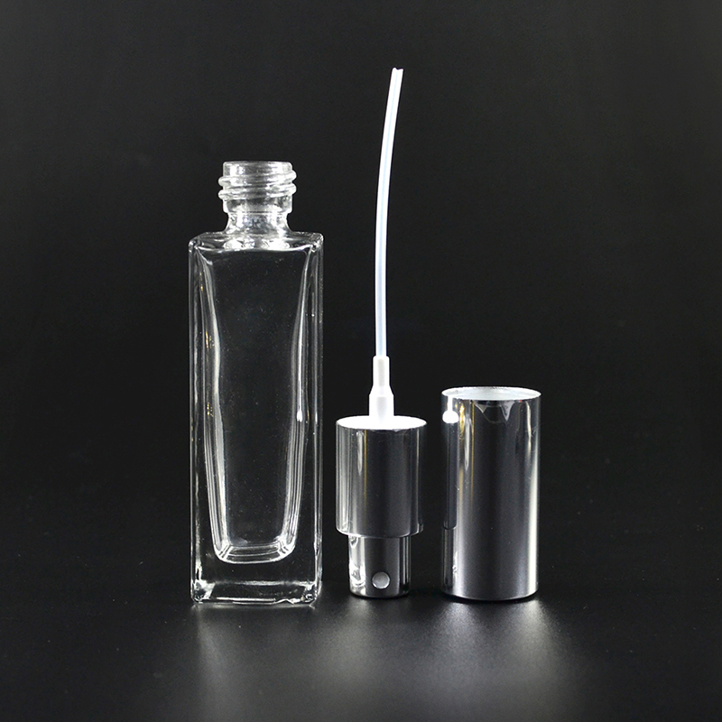 Perfume Samples Mini Bottles with Black Lid Empty Glass Vials Dropper Bottle for Travel and Party