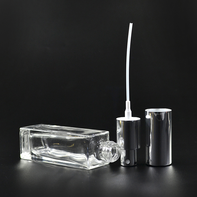 Perfume Samples Mini Bottles with Black Lid Empty Glass Vials Dropper Bottle for Travel and Party