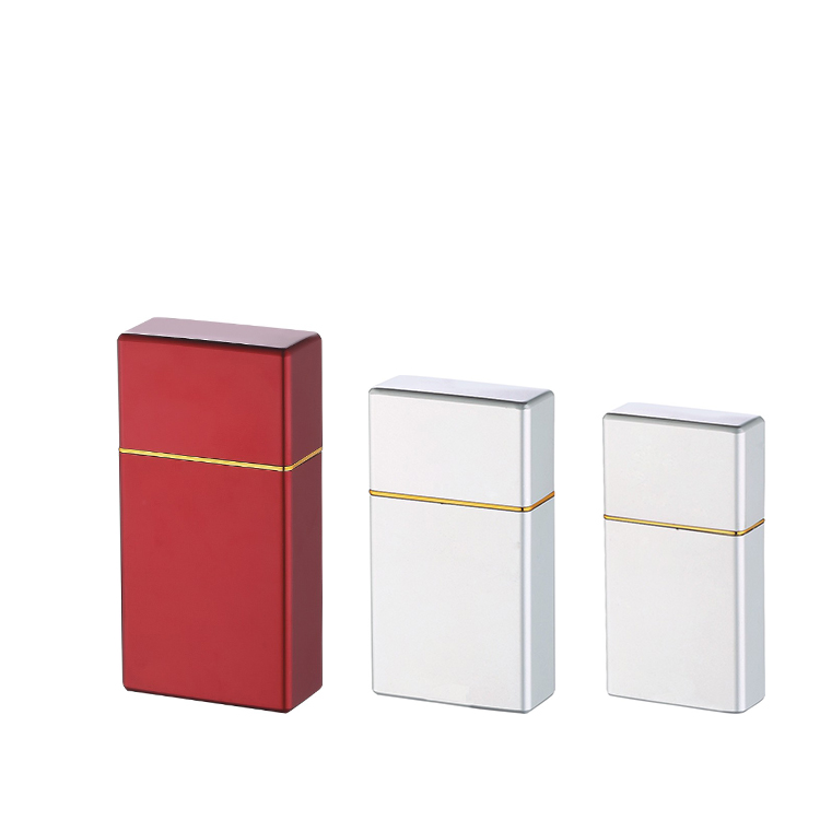 Perfume atomizer 10ml 20ml 35ml square white glass metal twist refill aluminium perfume mist spray bottle