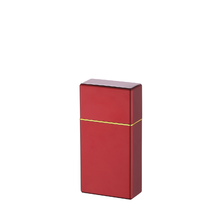 Perfume atomizer 10ml 20ml 35ml square white glass metal twist refill aluminium perfume mist spray bottle