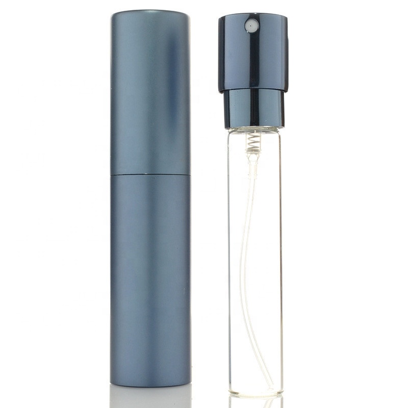 Perfume atomizer 10ml twist aluminium perfume spray bottle