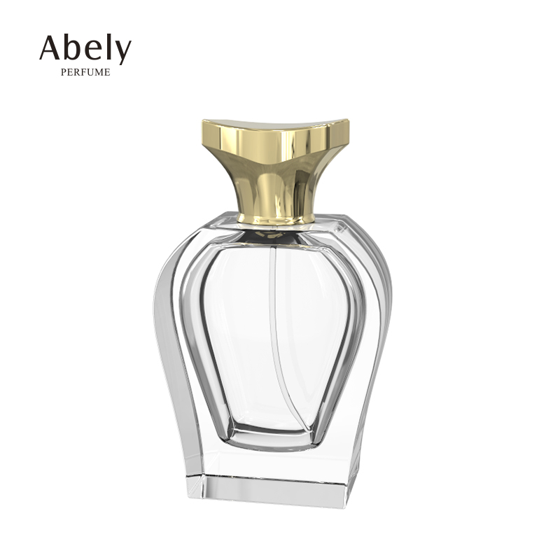 Perfume bottle 75 ml polish solid color coating 100ml pump spray fragrance bottle custom perfume glass bottle