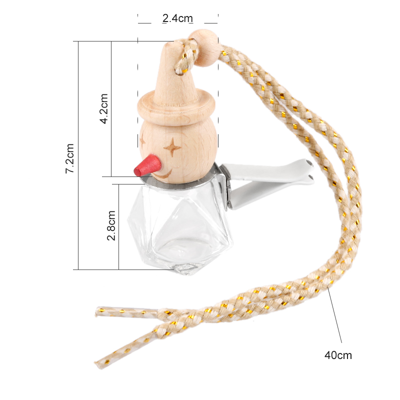 Perfume glass bottle New Design Manufacturer Cheap Price Hot Sales Popular Fashionable Car Air Freshener