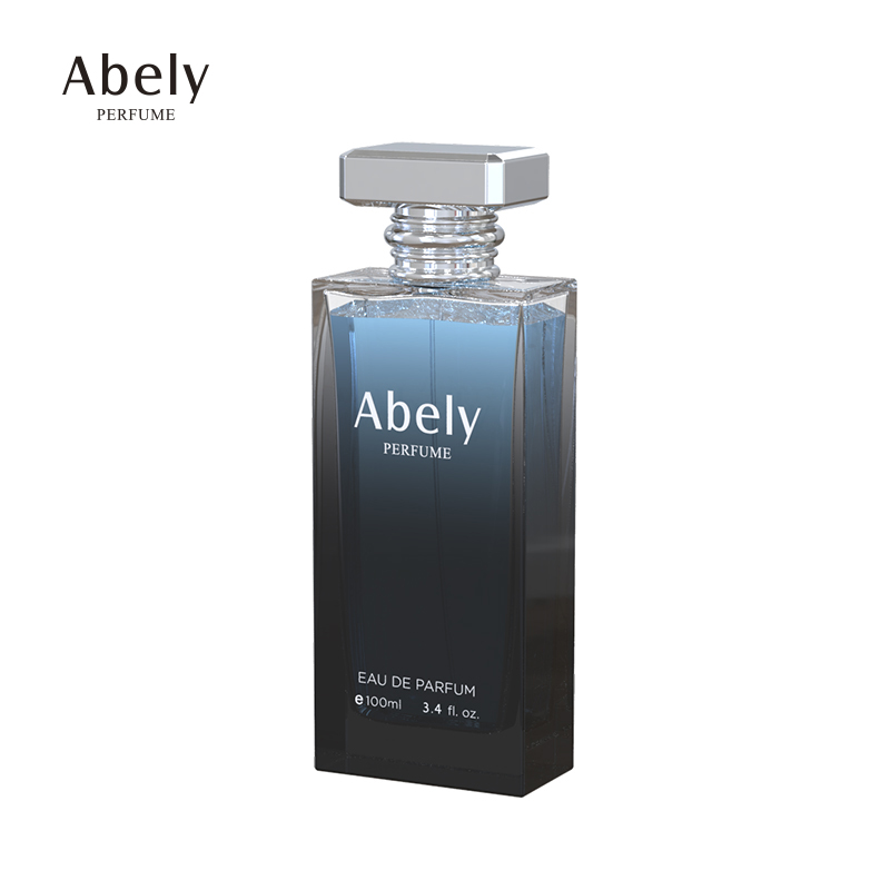 Perfume glass bottles factory 30ml 50ml 100ml clear square empty fancy spray perfume bottles with plastic cover