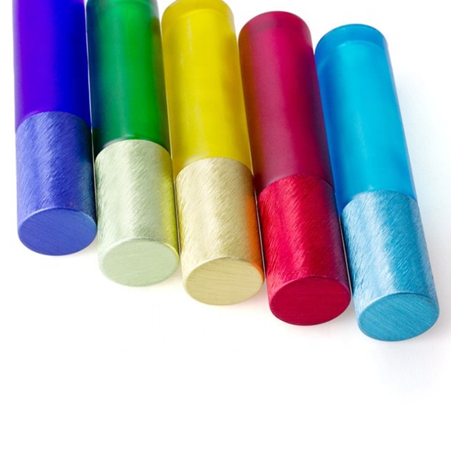 Perfume roll on bottles10ml natural gemstone roller empty bottle for essential oil