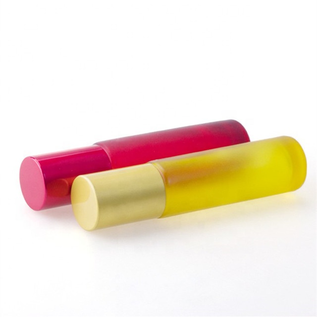 Perfume roll on bottles10ml natural gemstone roller empty bottle for essential oil