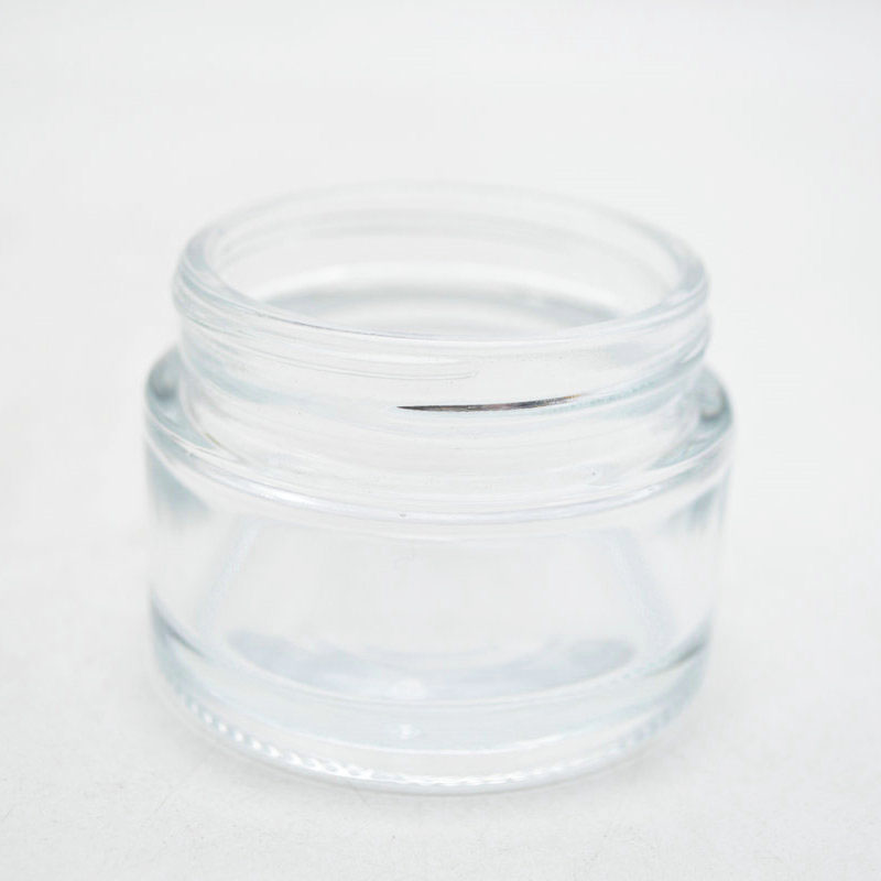 Personal Care 50g Glass Cosmetic Cream Jar with Gold Lids
