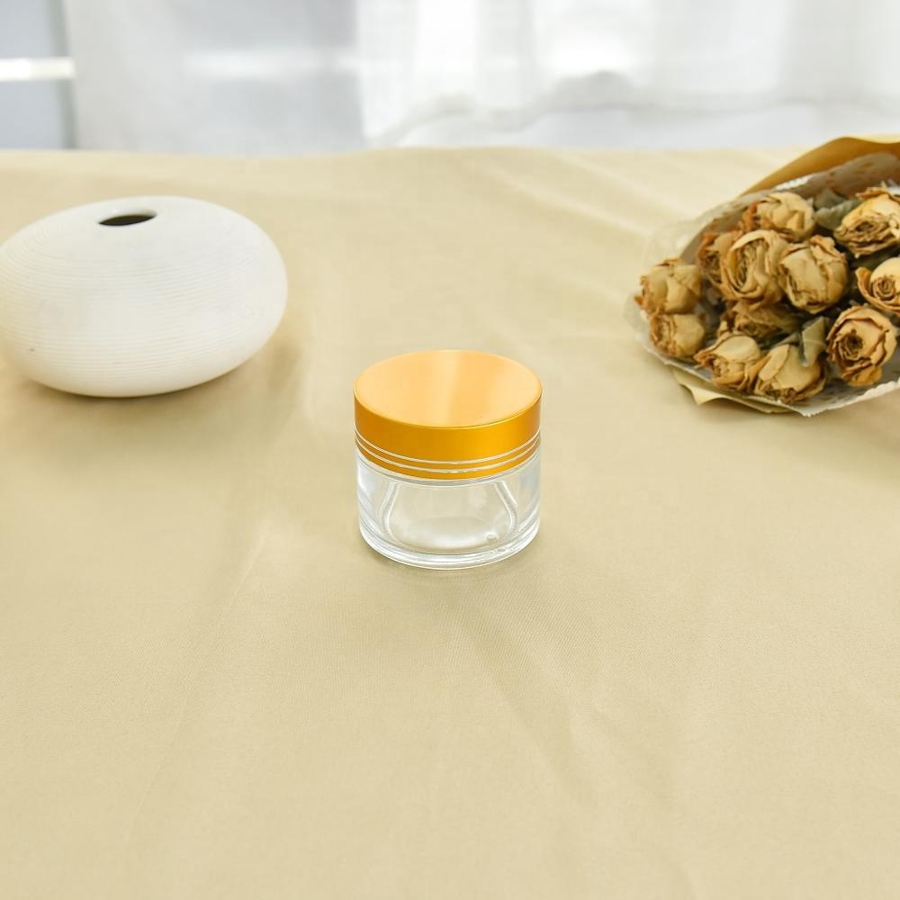 Personal Care Cosmetics Cream Glass Bottles and Jars