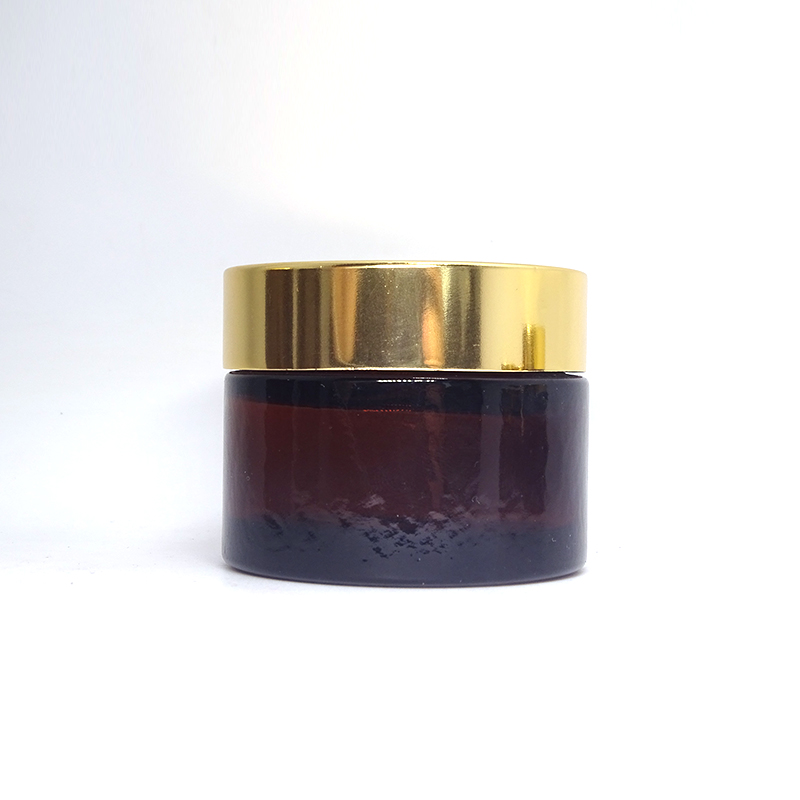 Personal Care glass jar amber 50ml