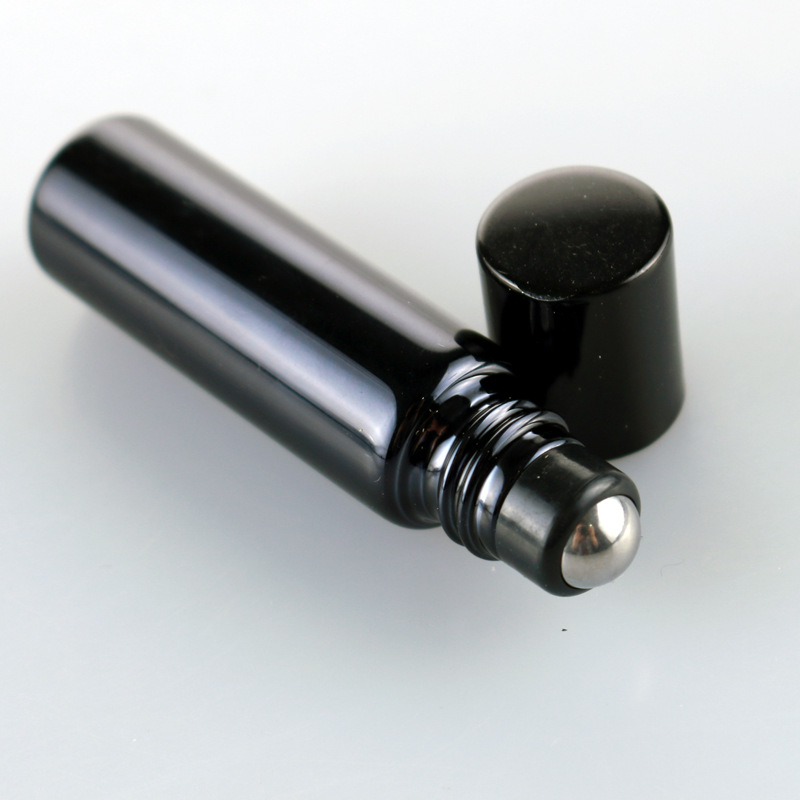 Personal Sample Travel uv black glass essential oil bottle 5ml