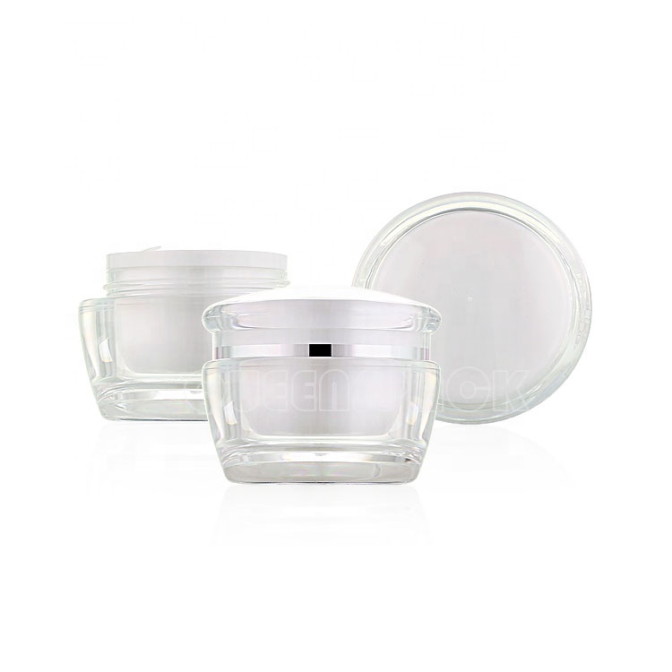 Personal Skin Care 15ML 30ML 50ML Face Cream Jar Luxury Acrylic Cosmetic Jar