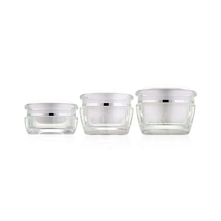 Personal Skin Care 15ML 30ML 50ML Face Cream Jar Luxury Acrylic Cosmetic Jar