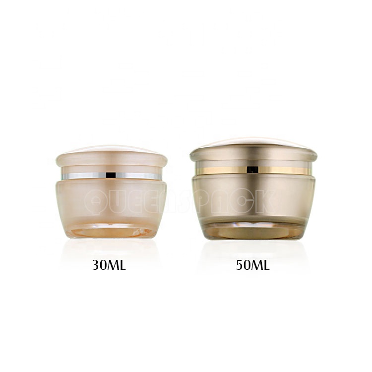 Personal Skin Care 15ML 30ML 50ML Face Cream Jar Luxury Acrylic Cosmetic Jar
