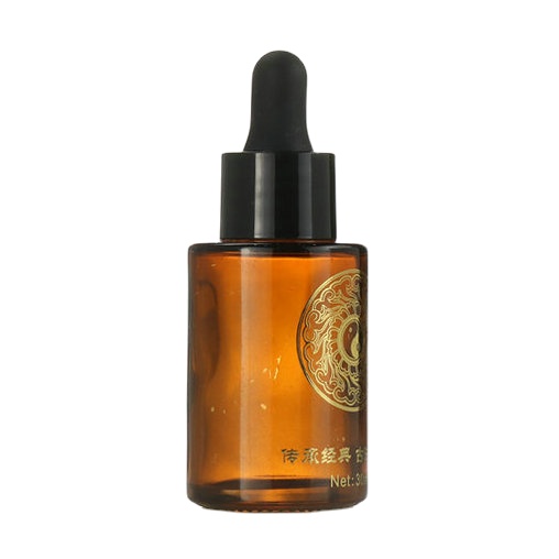 Personal care essential oil e liquid serum clear frosted 15ml 30ml 1/2 1 oz clear amber glass dropper bottle