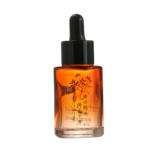 Personal care essential oil e liquid serum clear frosted 15ml 30ml 1/2 1 oz clear amber glass dropper bottle