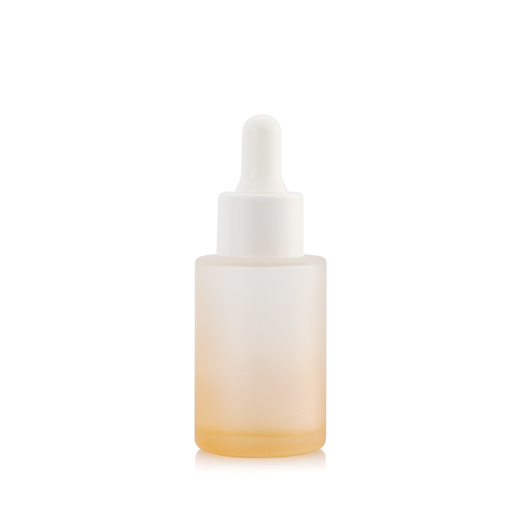 Personal care essential oil e liquid serum clear frosted 15ml 30ml 1/2 1 oz clear frosted glass dropper bottle