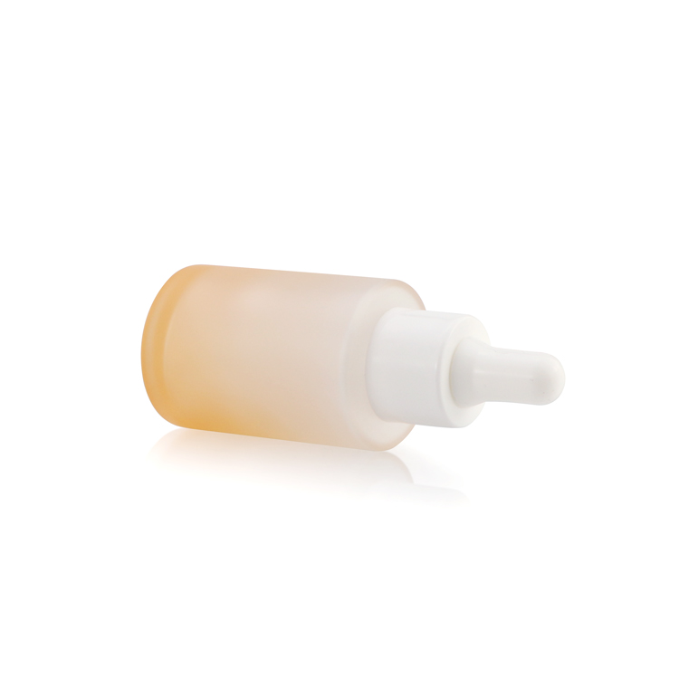 Personal care essential oil e liquid serum clear frosted 15ml 30ml 1/2 1 oz clear frosted glass dropper bottle