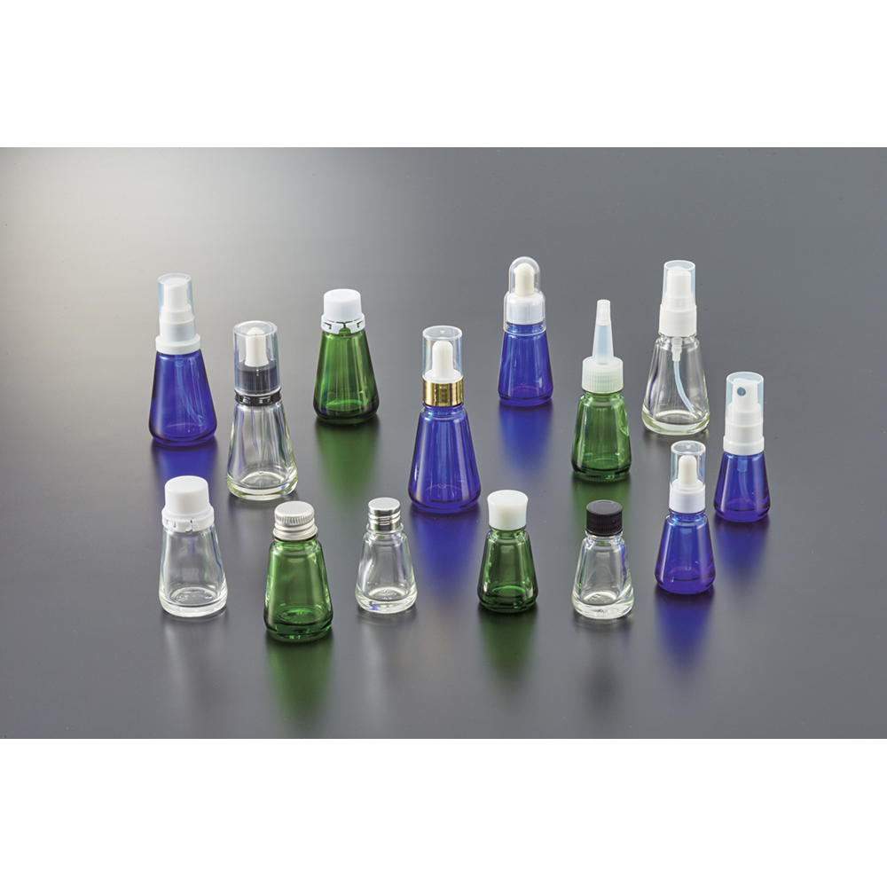 Personal care essential oil frosted glass lotion bottle with pump