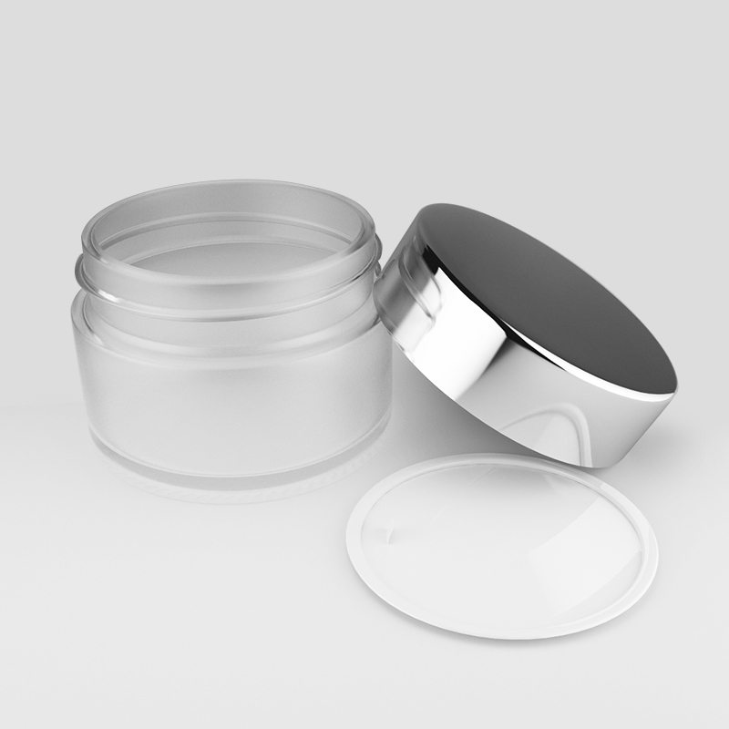 Personal care glass bottle jar hair wax 20g 30g 50g eye cosmetic cream jar frosted glass Jars