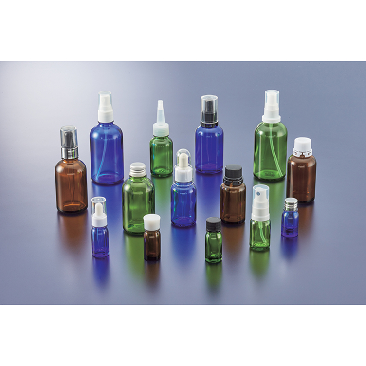 Personal care perfume frosted 15 ml car glass essential oil bottle