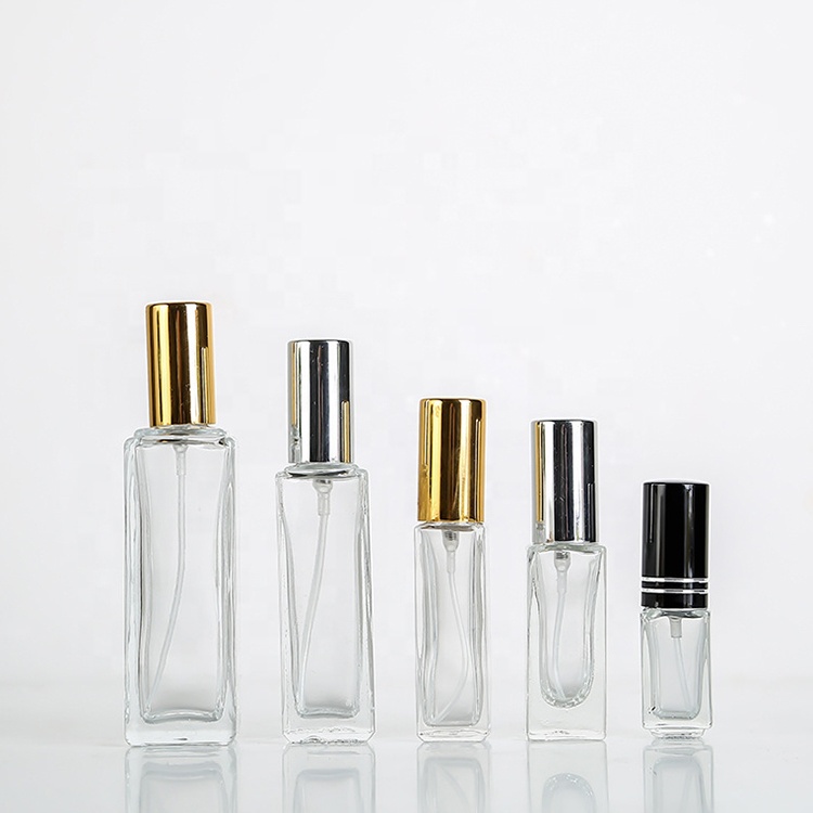 Personalized Mini Attar Empty 10ml Glass Atomizer Perfume Sample Spray Bottle For Sale