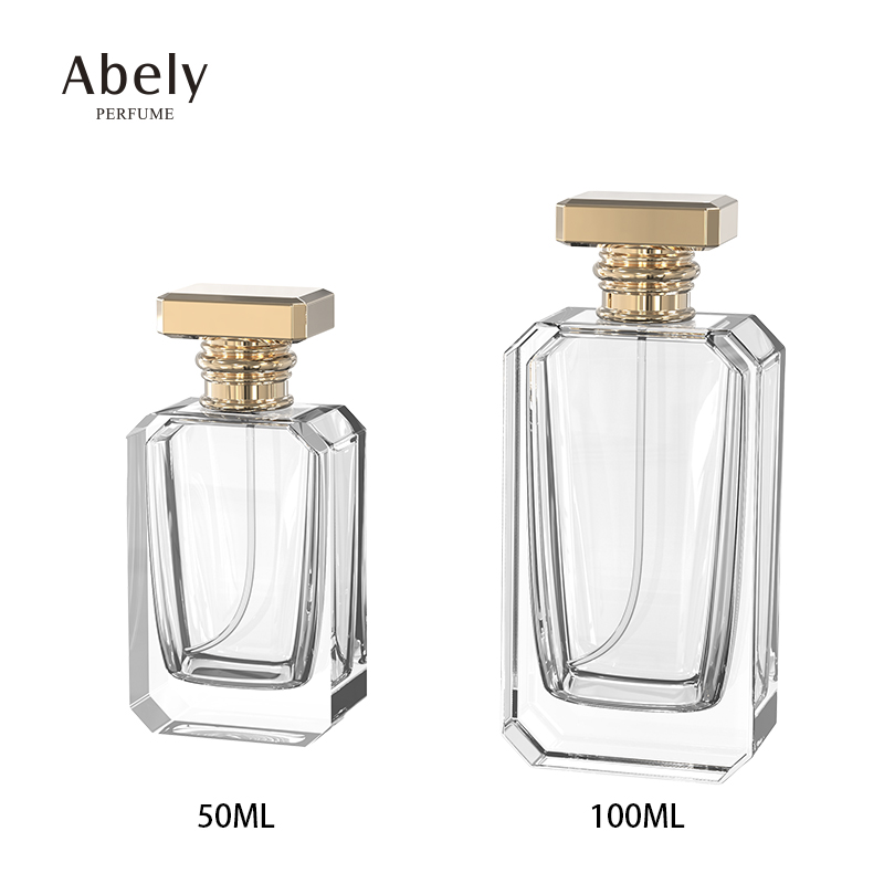 Personalized Wholesale customise luxury perfume bottle 100ml 50ml parfum perfume packaging bottles