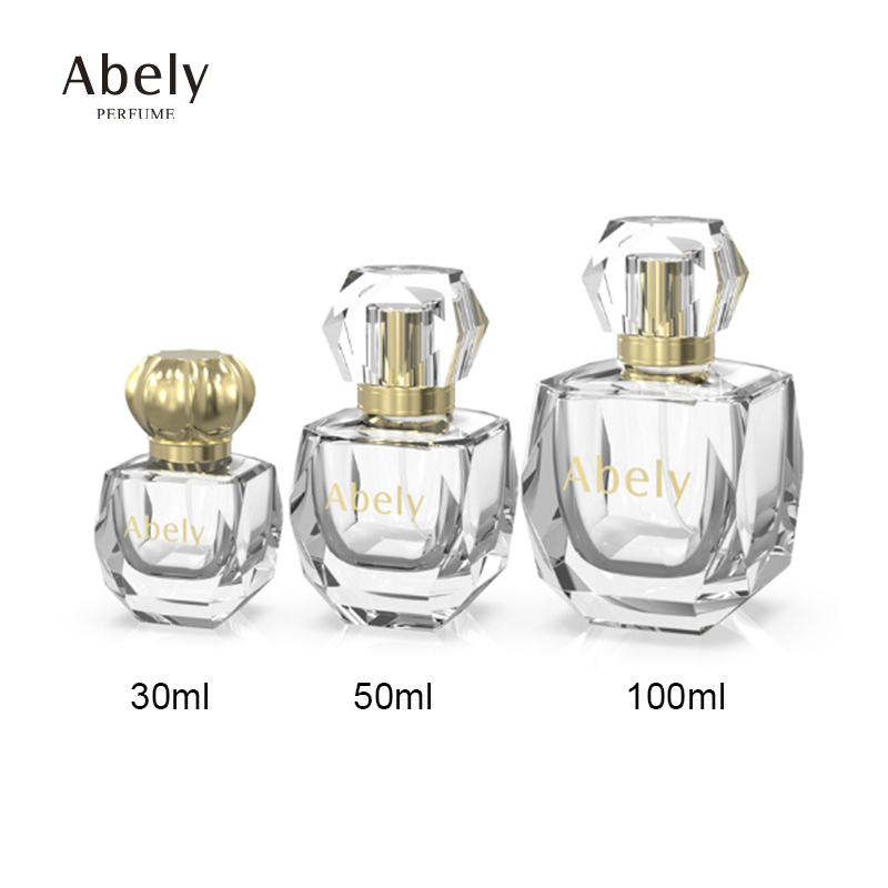 Personalized luxury perfume bottles packaging supplier cologne bottles design perfume bottle 100ml 50ml 30ml