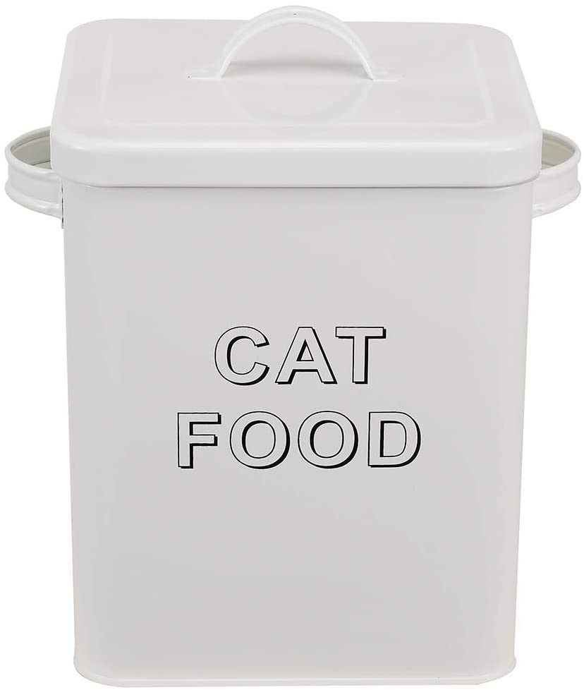 Pet Food and Treats Containers Set with Scoop pet food canister