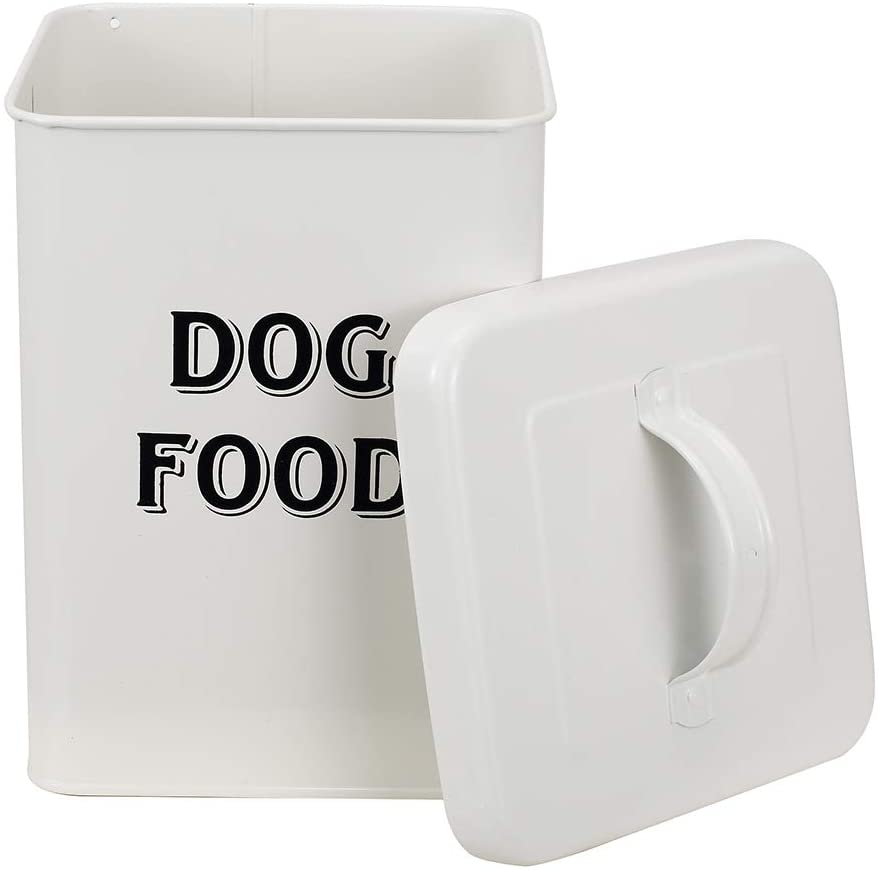 Pet Food and Treats Containers Set with Scoop pet food canister