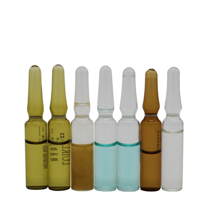 Pharmaceutical 1ml 2ml 3ml 5ml 10ml 20ml empty glass ampoules for injection YBB/ISO Standard