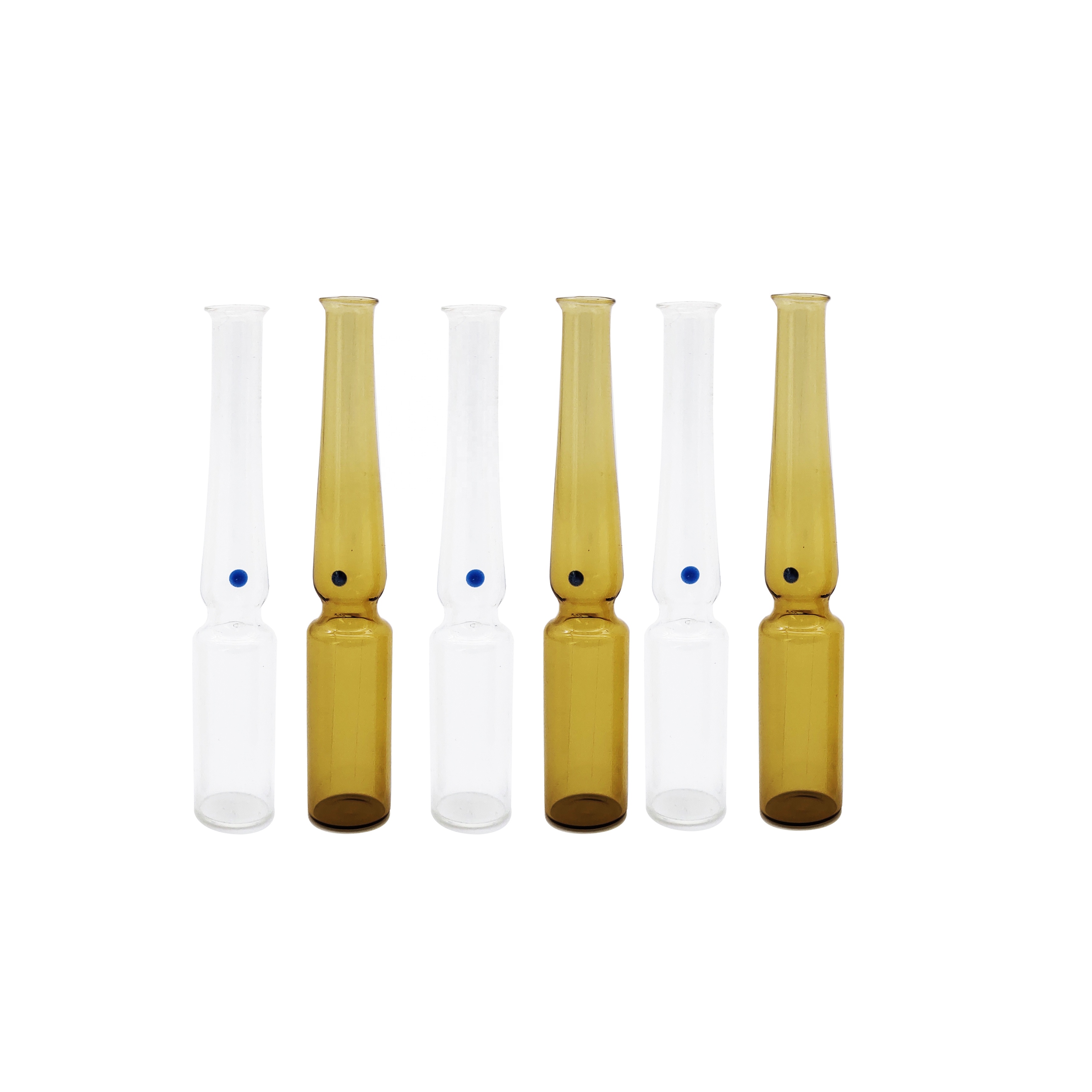 Pharmaceutical 2ml empty glass ampoules for injection YBB/ISO Standard 1ml 2ml 3ml 5ml 10ml 20ml